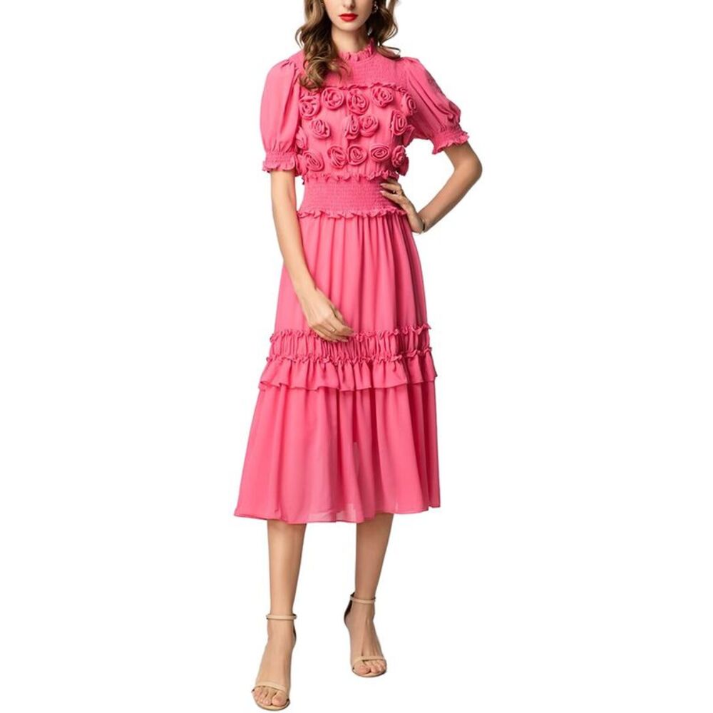 Burryco Womens  Sleeveless Midi Dress